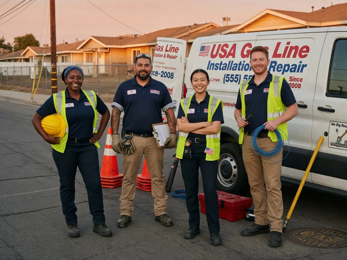 Gas Line Installation company in Albemarle, NC